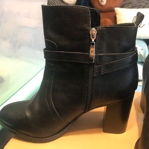 Lane Bryant Black Booties